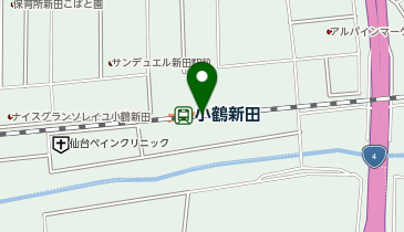 NewDays KIOSK 小鶴新田の地図画像