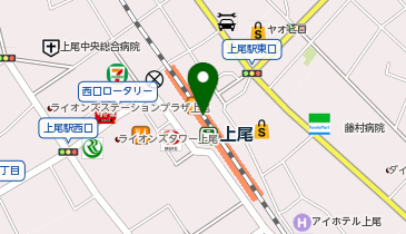 NewDays KIOSK 上尾駅コンコース店の地図画像