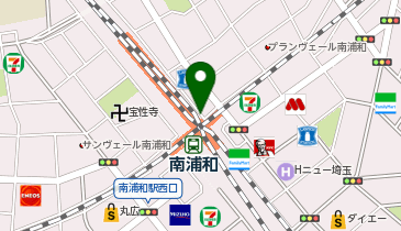 NewDays KIOSK 南浦和駅改札内店の地図画像