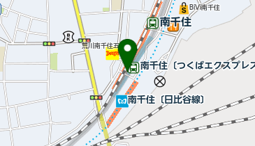 NewDays KIOSK 南千住駅改札外店の地図画像