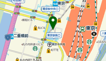 NewDays グランスタ丸の内南口の地図画像