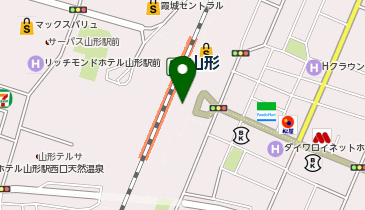 NewDays 山形エスパルの地図画像