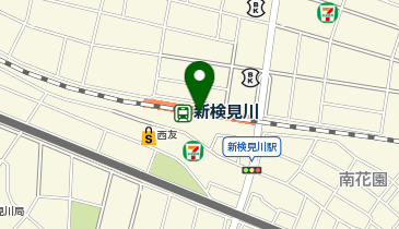 NewDays 新検見川の地図画像