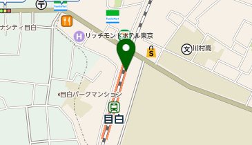 NewDays 目白の地図画像