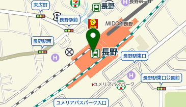 NewDaysミニ 長野3号の地図画像