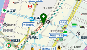 NewDays エキュートエディション 有楽町京橋口の地図画像