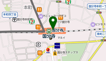 NewDays 国分寺の地図画像