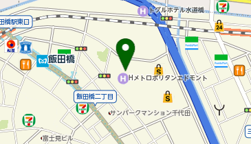 NewDays エドモント飯田橋の地図画像