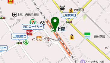 いろり庵きらく 上尾の地図画像