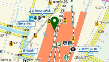 ブランジェ浅野屋 グランスタ東京の地図画像