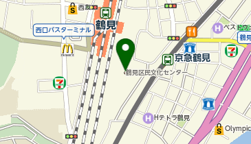 スターバックスコーヒー JR東日本ホテルメッツ横浜鶴見店の地図画像