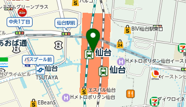 NewDays 仙台24号の地図画像