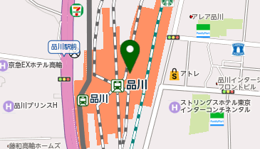 タミルズ エキュート品川店の地図画像