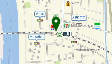 銀座コージーコーナー 吉川の地図画像