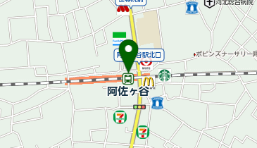 NewDays ビーンズ 阿佐ヶ谷の地図画像