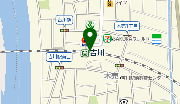 NewDays 吉川の地図画像
