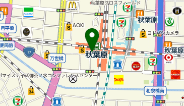 NewDays メッツ秋葉原の地図画像