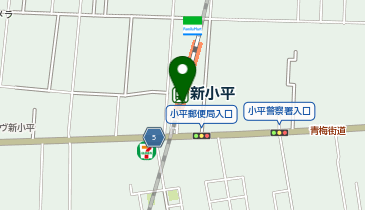 NewDays 新小平の地図画像