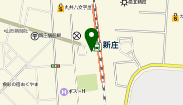 NewDays 新庄の地図画像