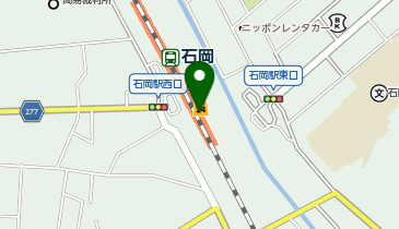 NewDays 石岡の地図画像