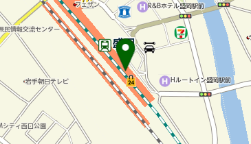 NewDays 盛岡南口24号の地図画像