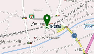 NewDays 多賀城の地図画像