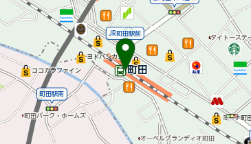 NewDays 町田の地図画像