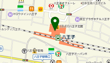 NewDays 八王子の地図画像