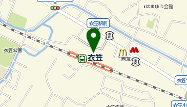 NewDays 衣笠1号の地図画像