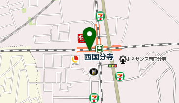 NewDays 西国分寺1号の地図画像