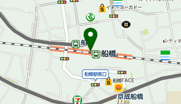 NewDays 船橋3号の地図画像