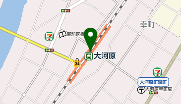 NewDays 大河原の地図画像