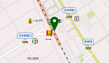 NewDays 北本の地図画像