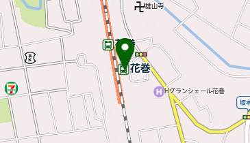 NewDays 花巻の地図画像