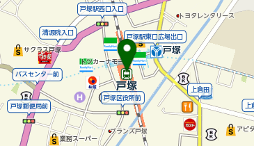 NewDaysミニ 戸塚3号の地図画像