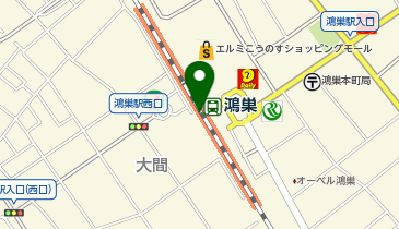 NewDaysミニ 鴻巣1号の地図画像