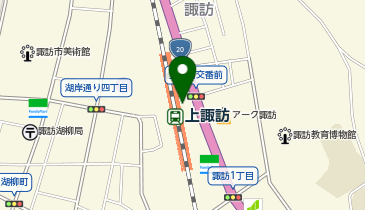 NewDaysミニ 上諏訪1号の地図画像