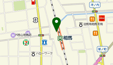 NewDaysミニ 相馬の地図画像