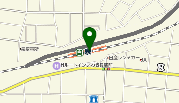NewDaysミニ 泉1号の地図画像