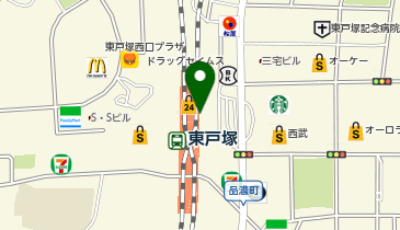 NewDaysミニ 東戸塚1号の地図画像