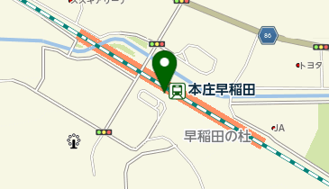 NewDaysミニ 本庄早稲田の地図画像
