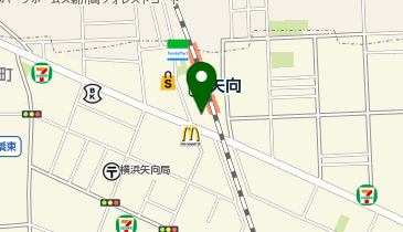 NewDaysミニ 矢向1号の地図画像