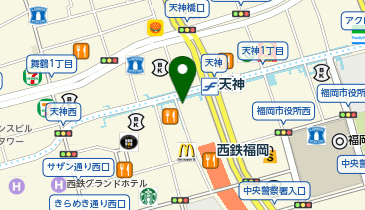 三井住友銀行 天神町支店の地図画像