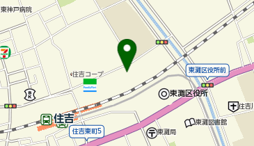 三井住友銀行 住吉支店の地図画像
