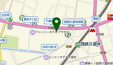三井住友銀行 久留米支店の地図画像