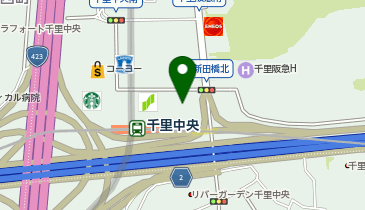 三井住友銀行 北大阪エリアの地図画像