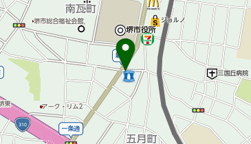 三井住友銀行 光明池支店の地図画像