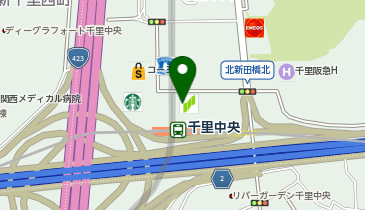 三井住友銀行 東豊中支店の地図画像