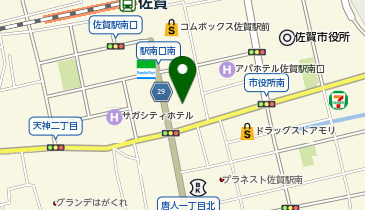 三井住友銀行 佐賀支店の地図画像