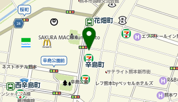 三井住友銀行 熊本支店の地図画像